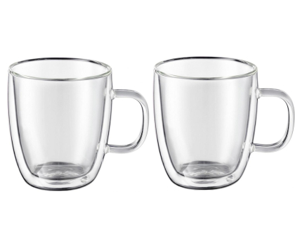 Akcesoria do ekspresów AMBITION Komplet 2 szklanek termicznych Mia 350 ml (96855)  - do mroz